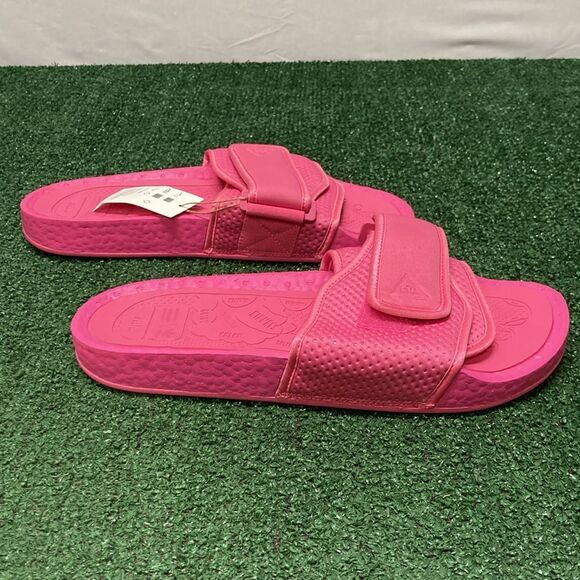 NWT Adidas x Pharrell Chancletas men’s 10 women’s 11 (OKPM-07-083) - Picture 3 of 8